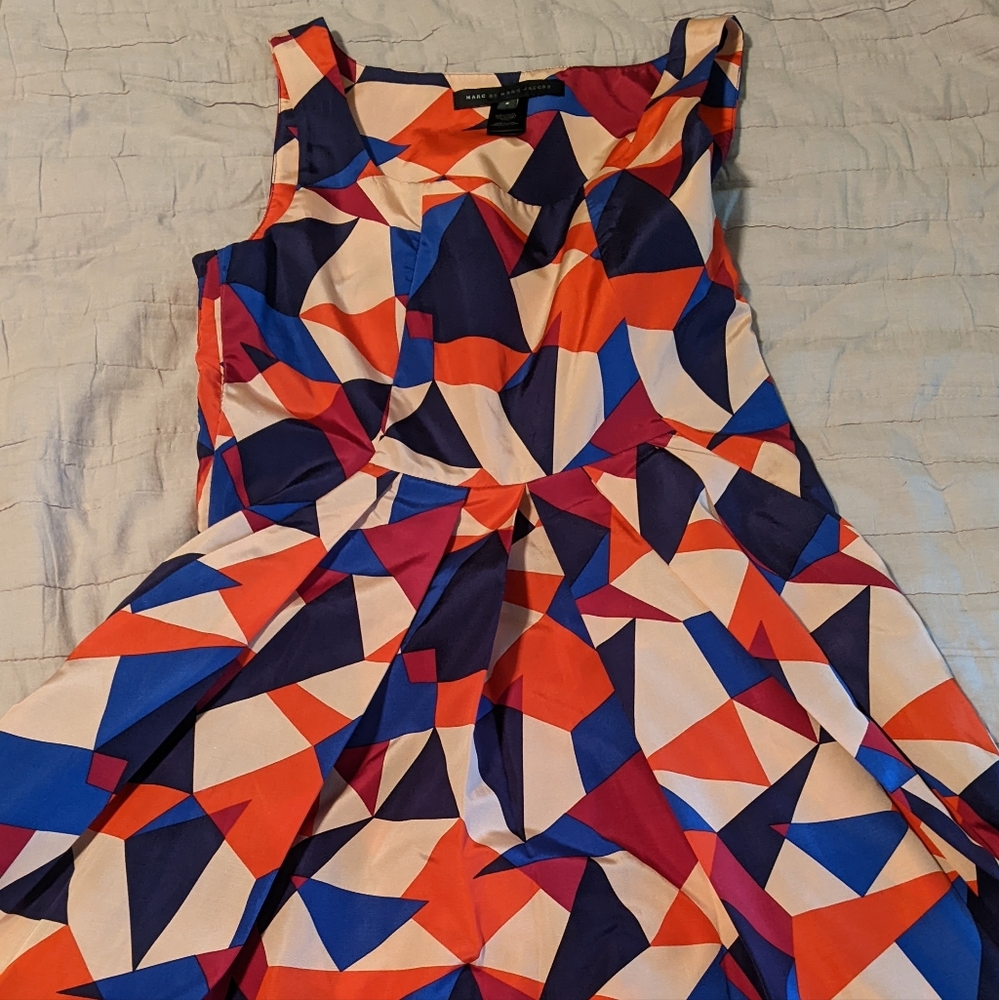 Marc by Marc Jacobs geometric print dress, size 2